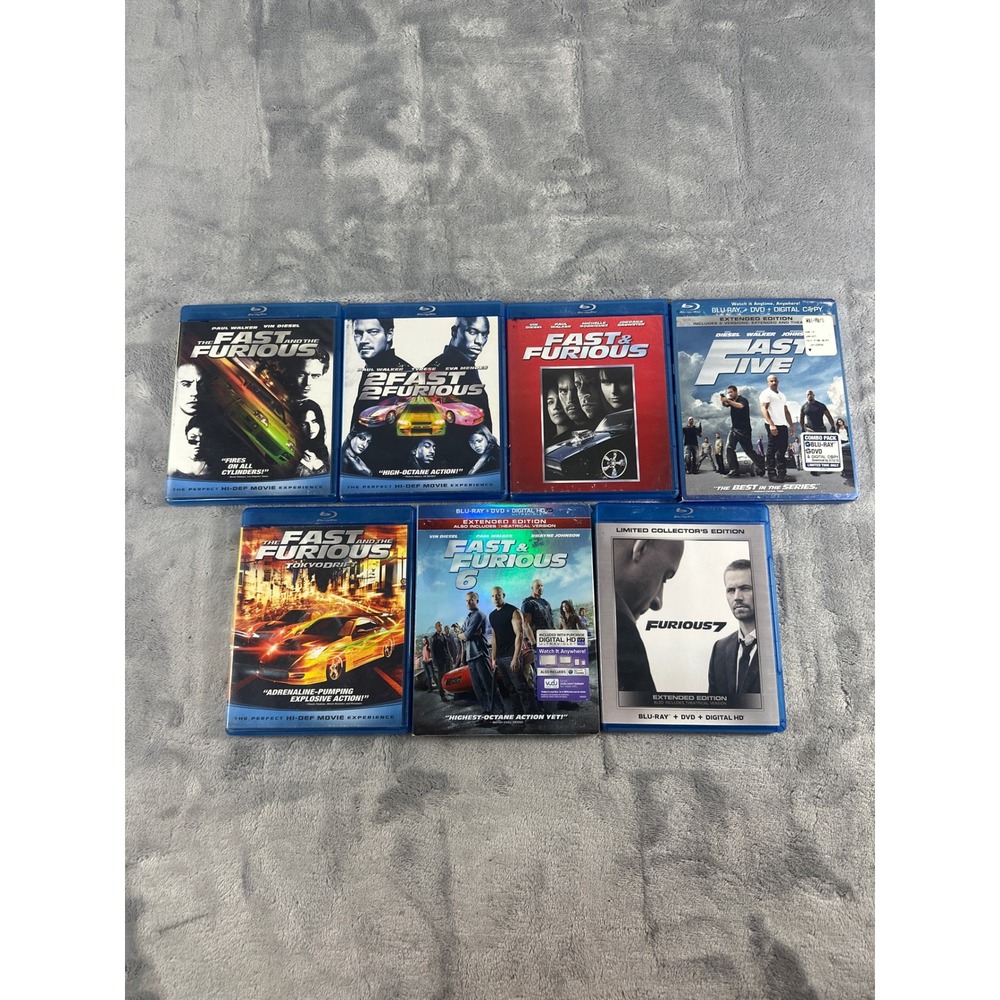Fast & Furious 7-Movie Blu-ray Collection